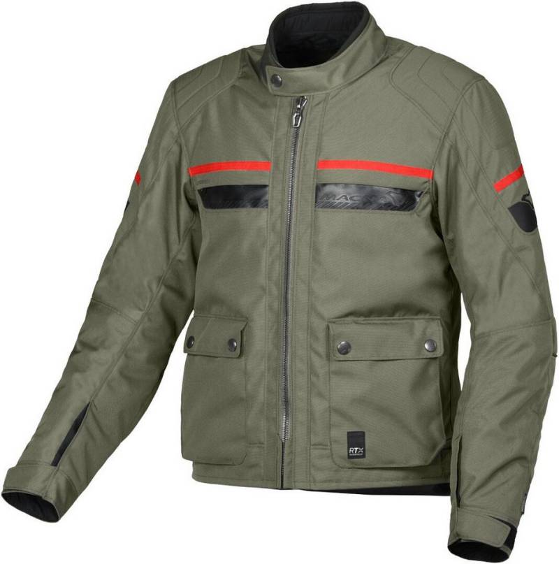 Macna Motorradjacke Oryon wasserdichte Motorrad Textiljacke herausnehmbares Innenfutter,wasserdicht von Macna
