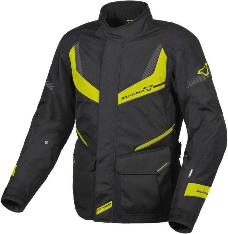 Macna Motorradjacke Rancher wasserdichte Motorrad Textiljacke herausnehmbares Innenfutter,wasserdicht von Macna