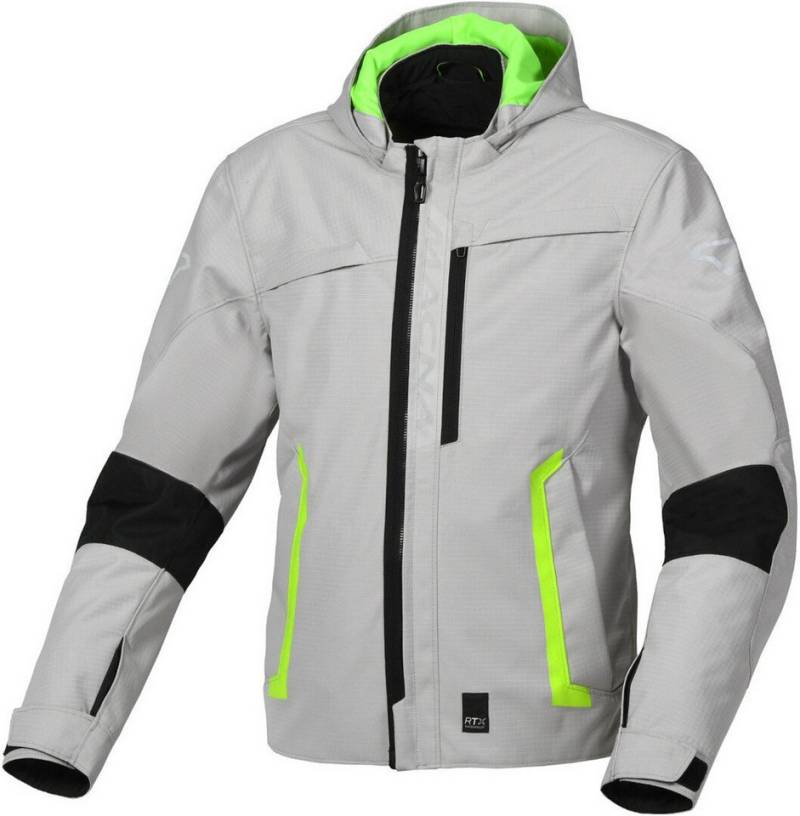 Macna Motorradjacke Riggor wasserdichte Motorrad Textiljacke von Macna