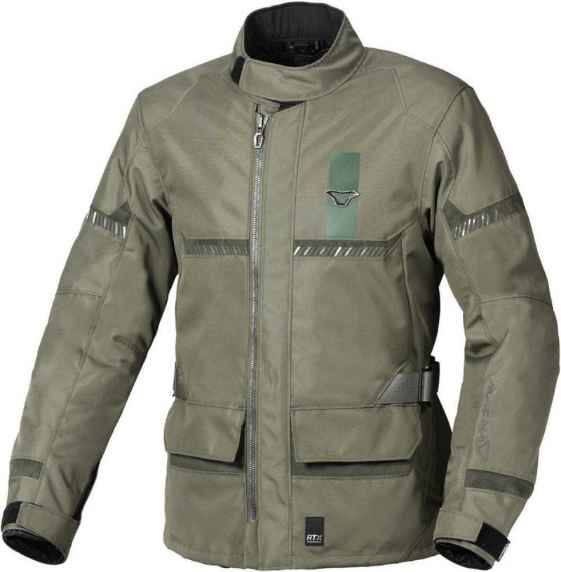 Macna Motorradjacke Signal wasserdichte Motorrad Textiljacke herausnehmbares Innenfutter,wasserdicht von Macna