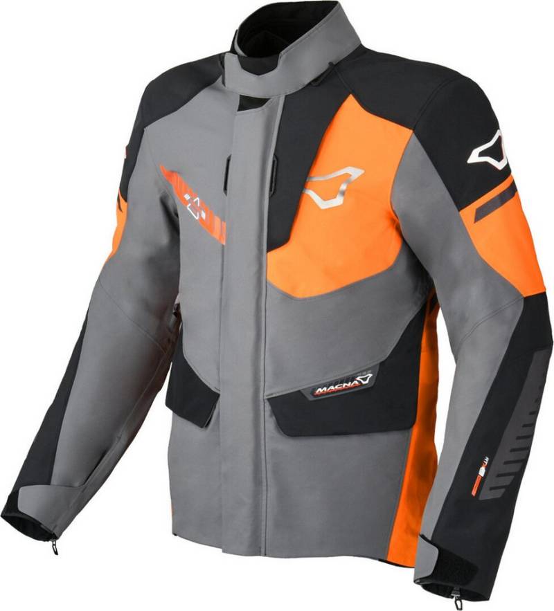 Macna Motorradjacke Synchrone wasserdichte Motorrad Textiljacke 3-Lagen-Laminat,herausnehmbares Innenfutter,wasserdicht von Macna