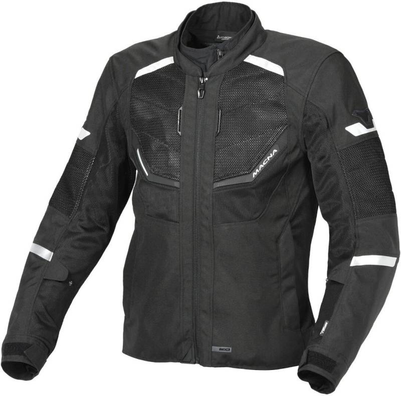 Macna Motorradjacke Tondo wasserdichte Motorrad Textiljacke herausnehmbare Membrane,wasserdicht von Macna