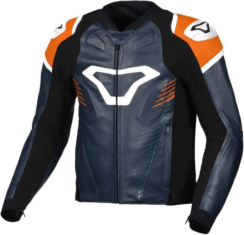 Macna Motorradjacke Tronniq Motorrad Lederjacke von Macna