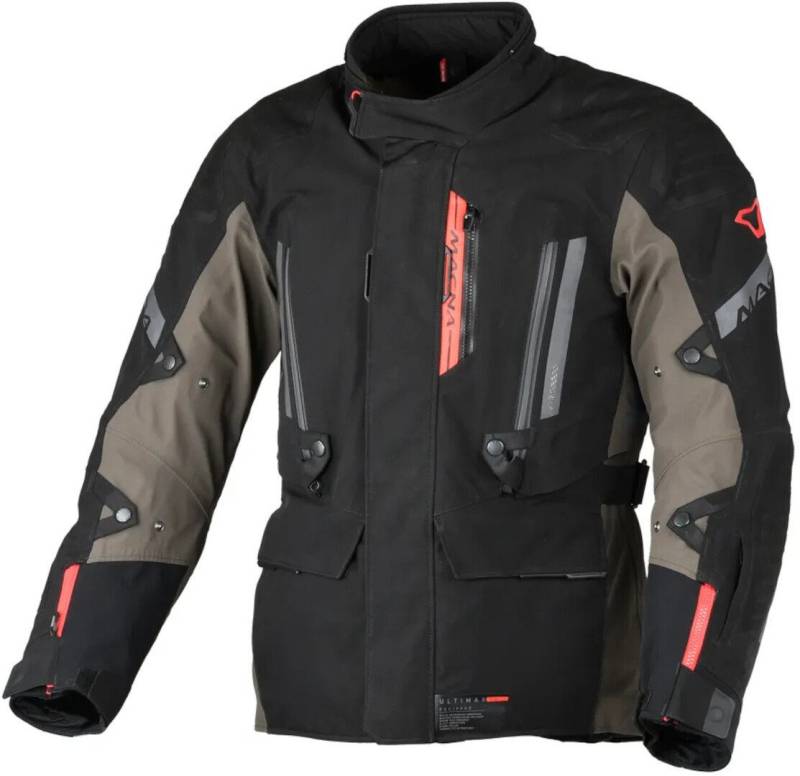 Macna Motorradjacke Ultimax 2.0 wasserdichte Motorrad Textiljacke herausnehmbares Innenfutter,wasserdicht von Macna