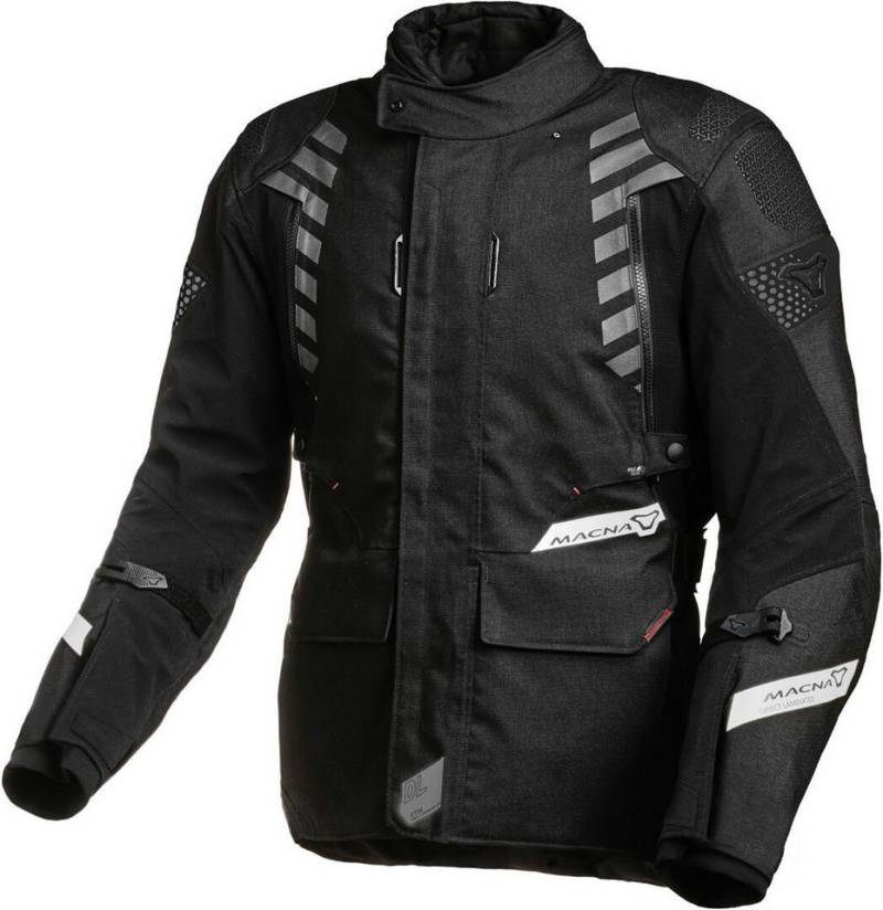 Macna Motorradjacke Ultimax wasserdichte Motorrad Textiljacke herausnehmbares Innenfutter,wasserdicht von Macna