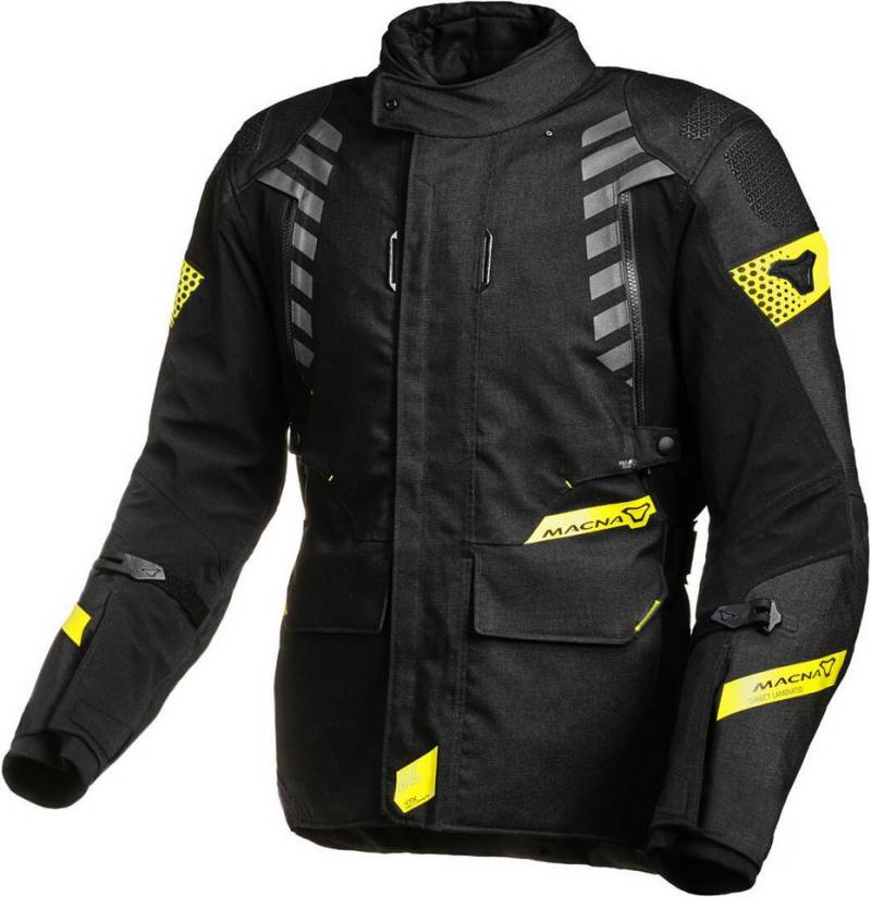 Macna Motorradjacke Ultimax wasserdichte Motorrad Textiljacke von Macna