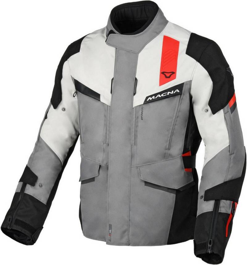 Macna Motorradjacke Zastro wasserdichte Motorrad Textiljacke von Macna