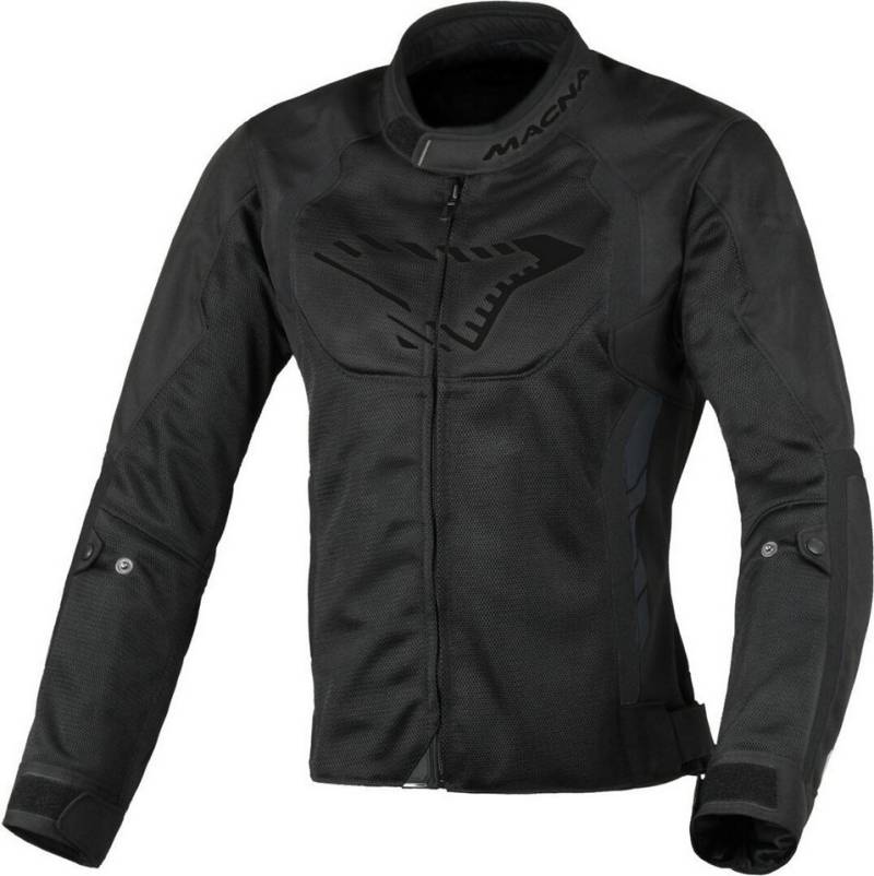 Macna Motorradjacke Grisca Solid Damen Motorrad Textiljacke Atmungsaktiv protektoren reißverschluss von Macna