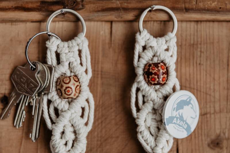 Macrame Key Ring von MacrameAustria