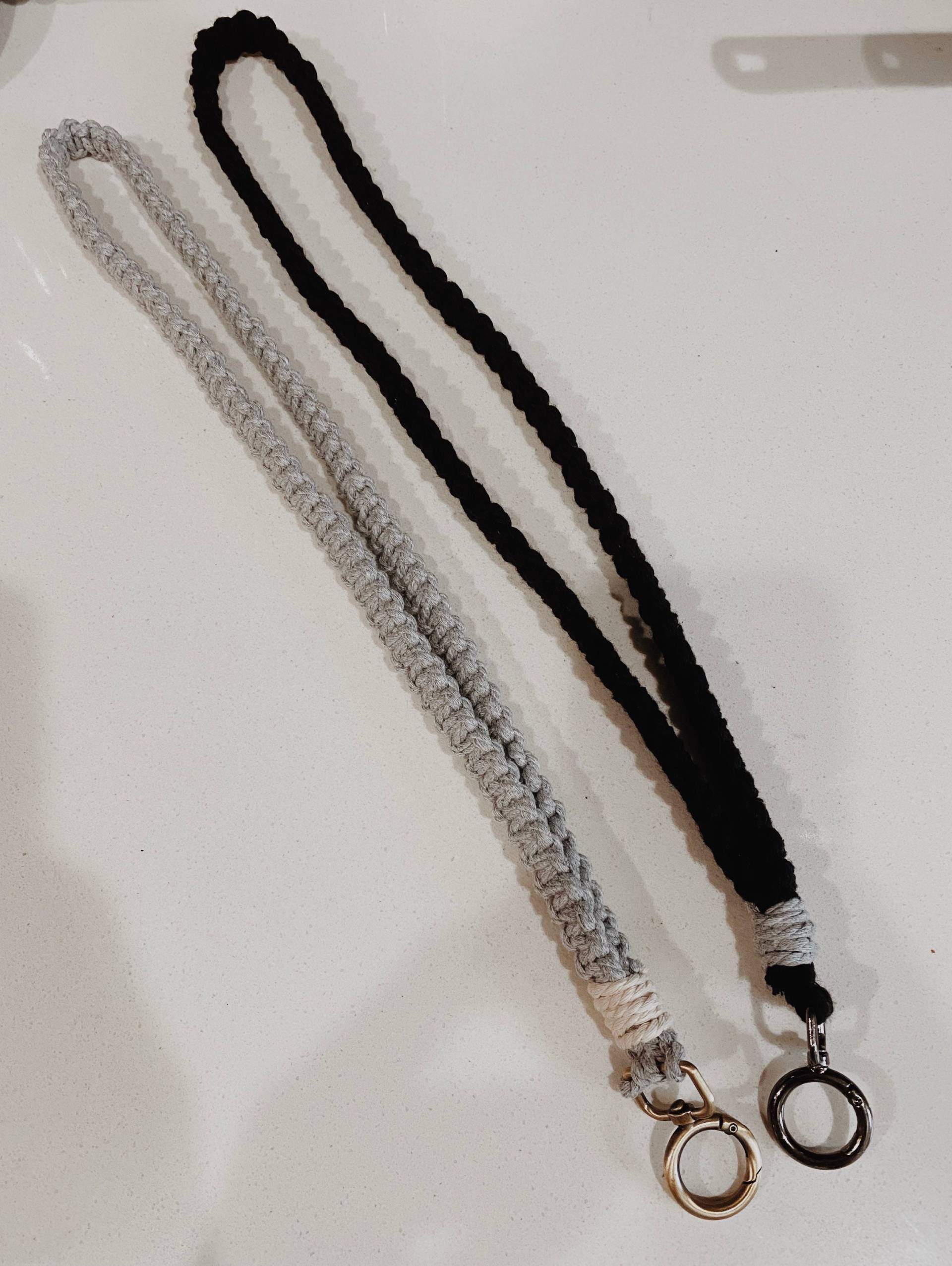 Boho Macrame Id Lanyards Boho Macrame Id Lanyards von MacrameeCrazeeDesign