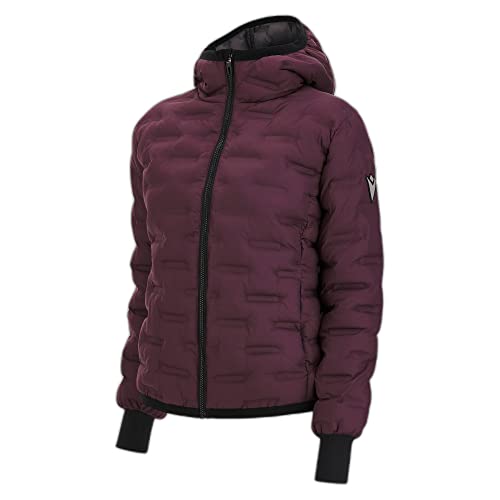 Macron Damen Athleisure FCC Cortina Hd Hooded Padded Jacket Plum Wmn Damenjacke, S von Macron