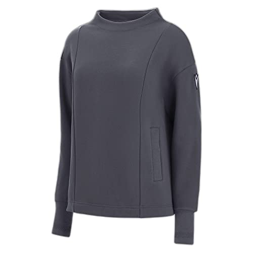 Macron Damen Athleisure FCC Dudinka Crater Neck Mgry Wmn Sweatshirt, grau, M von Macron