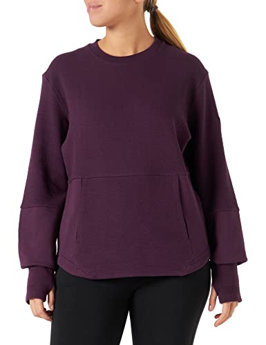 Macron Damen Athleisure FCC Kotka Round Neck Plum Wmn Sweatshirt, XL von Macron