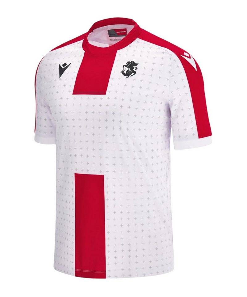 Macron Fußballtrikot Georgien Trikot Home EM 2024 Kids von Macron