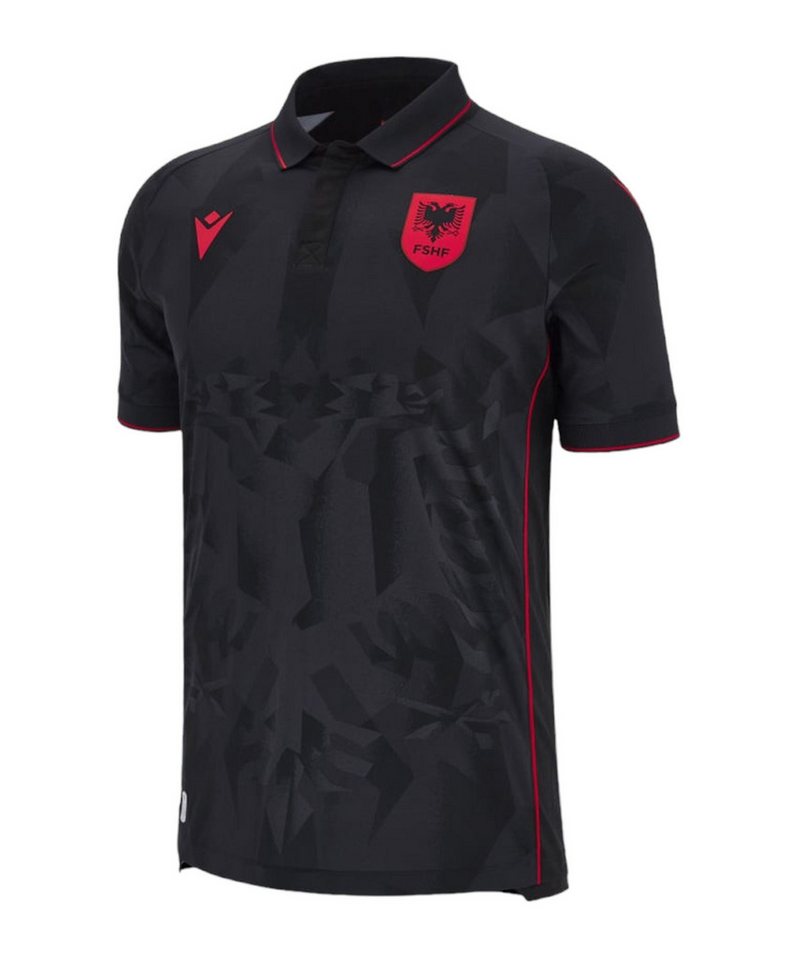 Macron Fußballtrikot Macron Albanien Trikot 3rd EM 2024 Kids Europameisterschaft von Macron