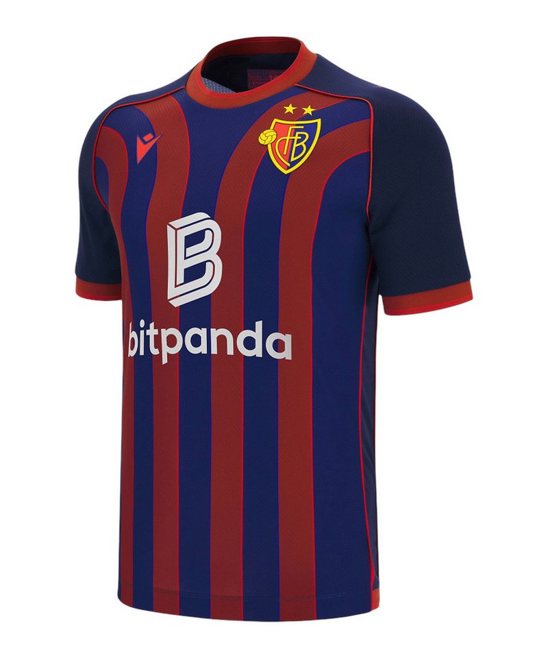 Macron Fußballtrikot Macron FC Basel Trikot Home 2025/2026 Teamsport von Macron