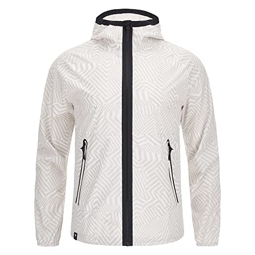 Macron Herren Athleisure Scd Corfu Tech Rain Jacket Hoody Wprf Wht Jacke, Weiß, L von Macron