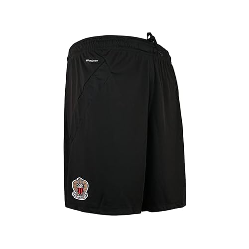 Macron Offizielle Fußball-Shorts OGC Nizza, Schwarz , XXL von Macron