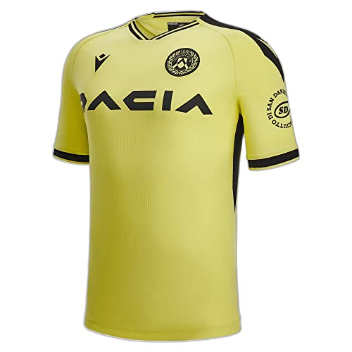 Macron Unisex Trikot Away Udinese Fußball 2022/23, Weiß, L von Macron