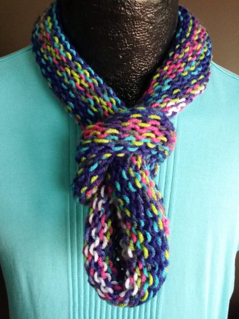 42 " Variety "Handmade Jazz Stripe Acryl Knitted Fashion Infinity Winter Scarf 42 " Variety "Handmade Jazz Stripe Acryl Knitted Fashion Infinity Winter Scarf von MacumboCrafts