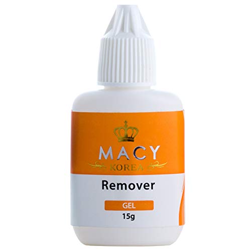 Wimpernverlängerung Gel Remover | bietet Rückstandsloses entfernen der Einzelwimpern Wimpernverlängerung | Extension Entferner original Macy [15g] von Macy Co. Ltd. Korea