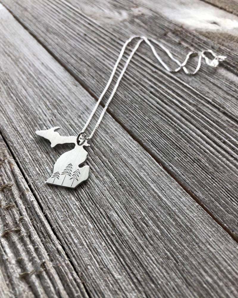 1970Er Jahre Unikat-Michigan Halskette-Geschenk 1970Er Jahre Unikat-Michigan Halskette-Geschenk von MacyAnneDesigns