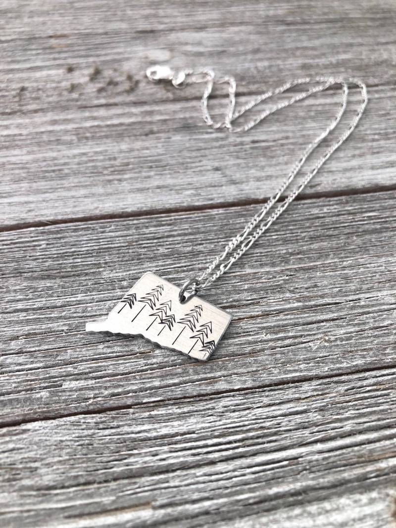 Halskette Von Bundesstaat Us-Usa Halskette Von Bundesstaat Us-Usa von MacyAnneDesigns