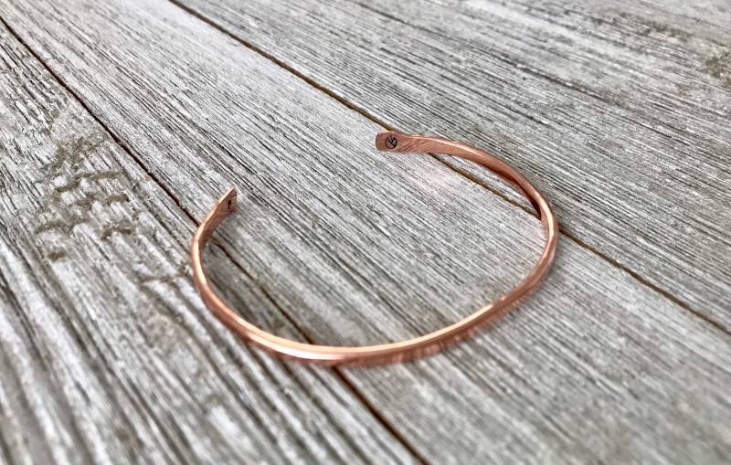 Kupferdraht Manschette-Kupfer Armband von MacyAnneDesigns
