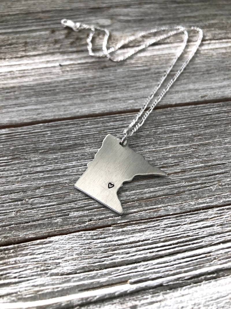 Minnesota Zustand Halskette-Minnesota Halskette-Geschenk Minnesota Zustand Halskette-Minnesota Halskette-Geschenk von MacyAnneDesigns