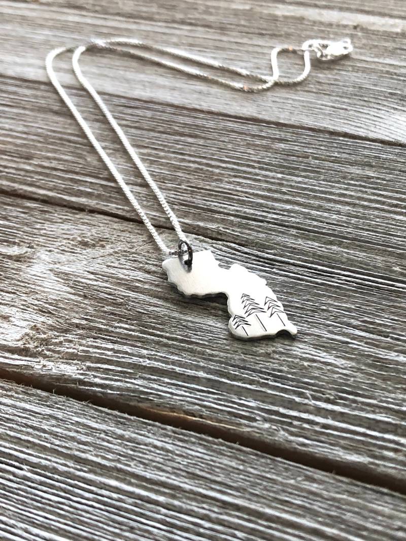 New Jersey Zustand Halskette-New Halskette Geschenk New Jersey Zustand Halskette-New Halskette Geschenk von MacyAnneDesigns