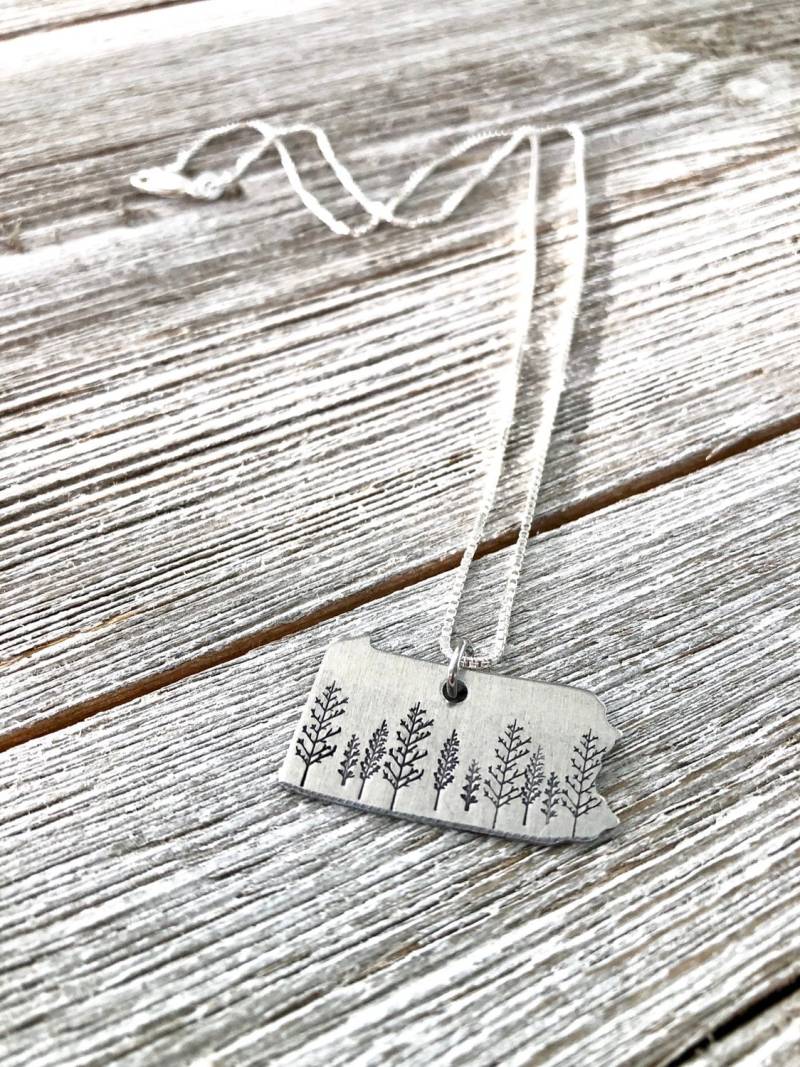 Pennsylvania State Halskette-Pennsylvania Halskette-Geschenk Pennsylvania State Halskette-Pennsylvania Halskette-Geschenk von MacyAnneDesigns