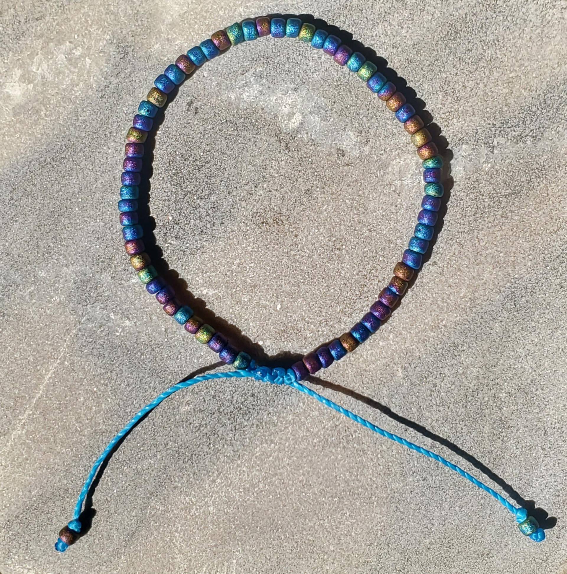 Sommer Armband, Verstellbares Perlenarmband, Freundschaftsarmband, Handgemachtes Rocailles Winziges Perlenarmband Sommer Armband, Verstellbares Perlenarmband, Freundschaftsarmband, Handgemachtes Rocailles Winziges Perlenarmband von MadColorJewelry