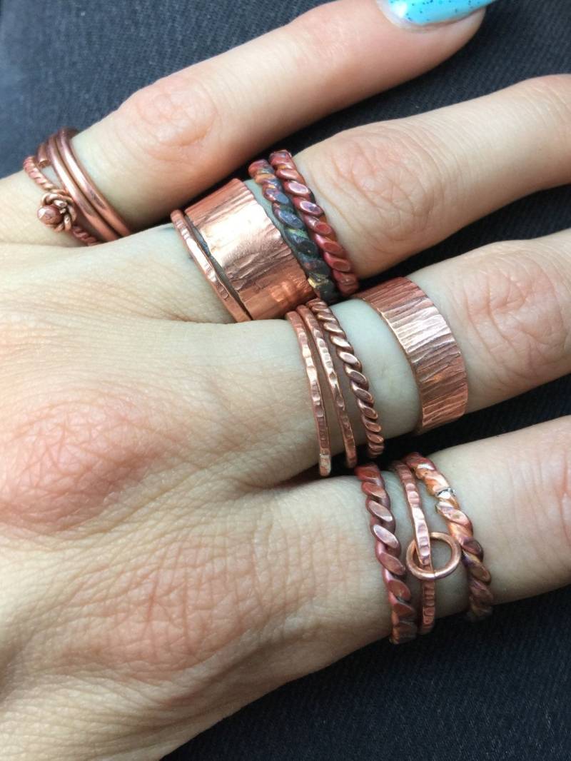 Kupferringe Kupferringe von MadFineJewelryLine