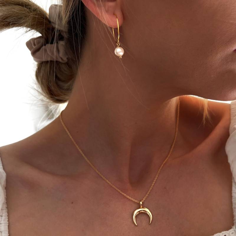 Perlenohrring - Minimalistisch Handgefertigter Schmuck Personalisierte Geschenke Für Ihn Geschenk Sie von MadJewelryCo