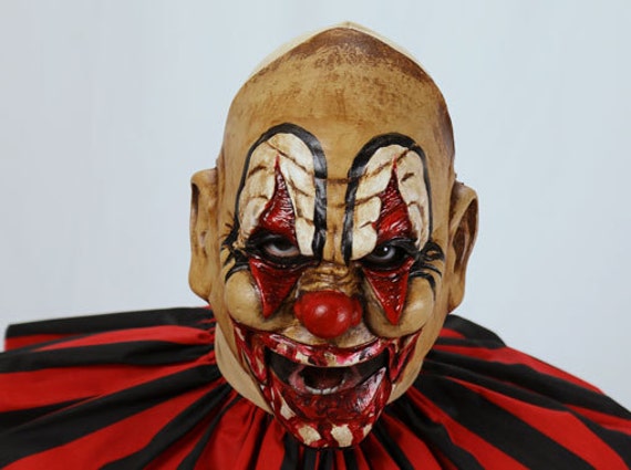 Cut-Up Die Clown Maske von MadMonsterMasks