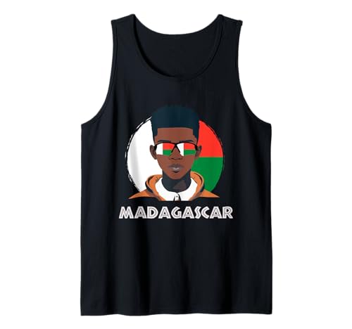 Herren Madagaskar, Madagassische Flagge, Madagaskar-Junge, afrikanischer Junge, Tank Top Herren Madagaskar, Madagassische Flagge, Madagaskar-Junge, afrikanischer Junge, Tank Top von Madagascar Flag Gifts for Malagasy Teens & Boys