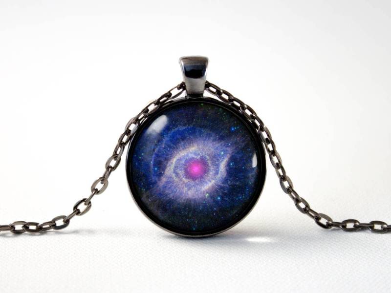 Galaxy Kette Geburtstagsgeschenk Nebula Space Anhänger Schmuck Halskette Stars Nasa von MadamIris