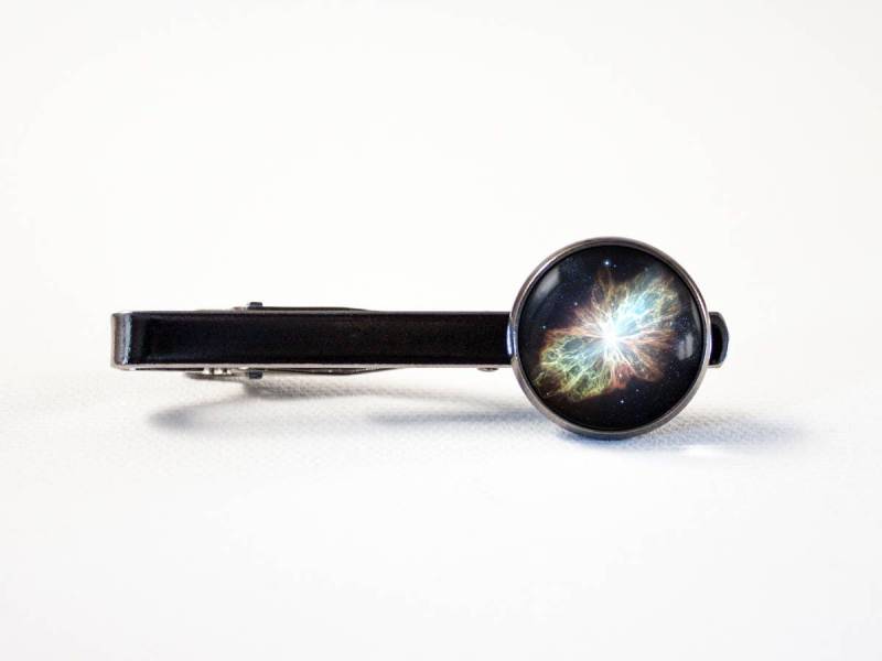 Galaxy Krawattenklammer Nebula Männer Geschenk Raum Schmuck Kosmos Krawatte Bar Freund von MadamIris