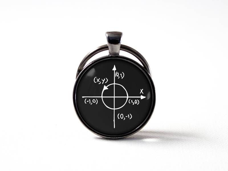Mathe-Lehrer Geschenk Keychain Mathematik-Formel-Schlüsselring Geschenke Für Professor Mathe-Schmuck Schlüsselhalter Schlüsselfob Math-Tutor von MadamIris