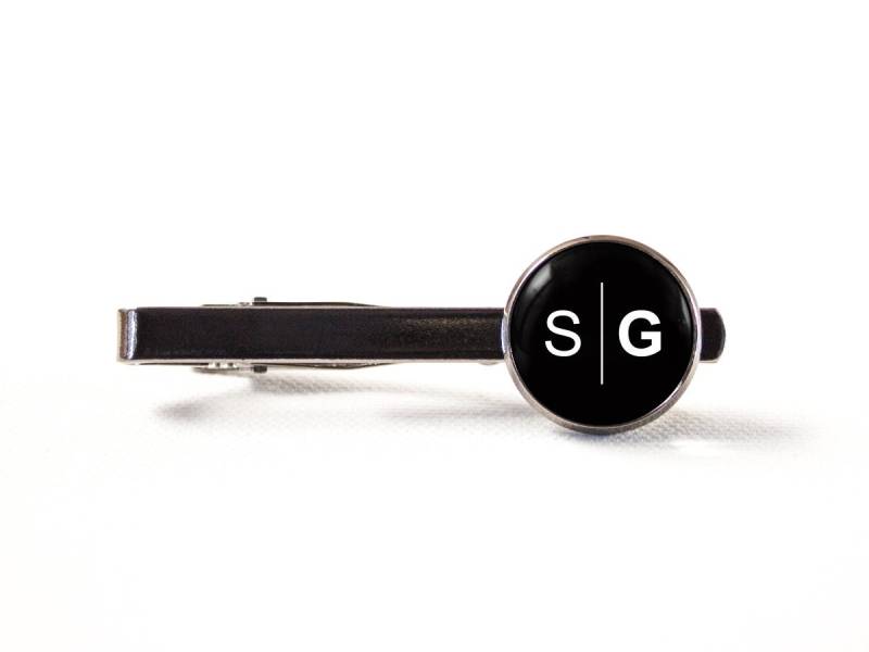 Personalisiertes Geschenk Customized Krawattennadel, Die Männer Bar Krawattenklammer Schmuck Binden Initialen Zugstange Hochzeitsschmuck Für Ihn von MadamIris