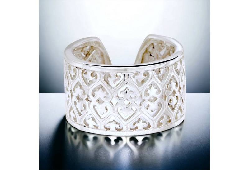 MadamLili Fingerring Ornamentaler 925 Sterling Silber Ring Orient Stil - Größenverstellbar von MadamLili