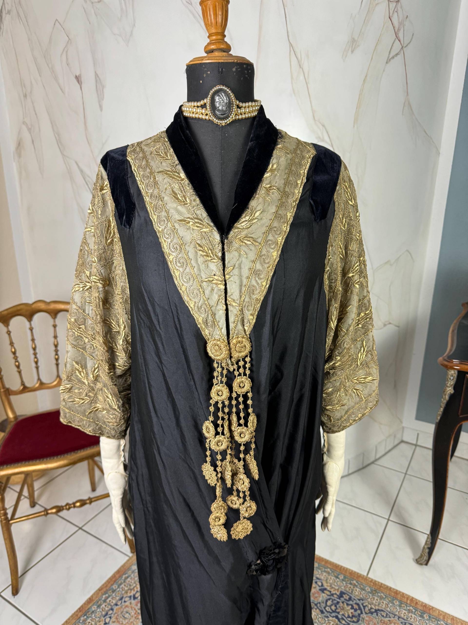 1912 Edwardian Seide Abendmantel, Strawbrird & Clothier, Philadelphia von MadameFlorence