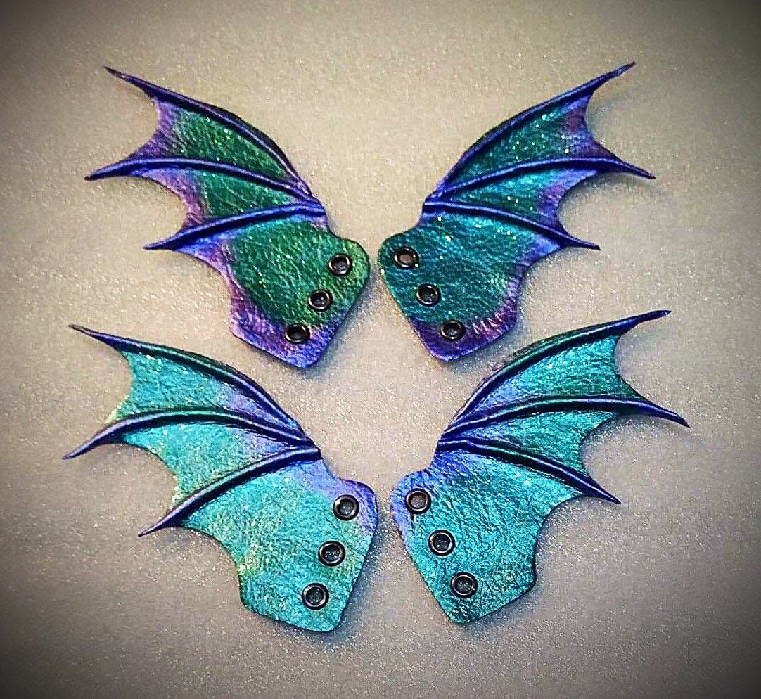 Schuhflügel, Lederflügel, Fledermaus/Drachenflügel Alternative Mode. Passend Für Die Meisten Schnürschuhe/stiefel. Rollschuh Zubehör, Halloween Schuhflügel, Lederflügel, Fledermaus/Drachenflügel Alternative Mode. Passend Für Die Meisten Schnürschuhe/stiefel. Rollschuh Zubehör, Halloween von MadameMagpieByBea