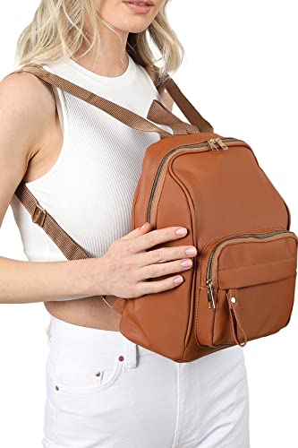 Madamra Women's TRFMDMRA100385 Shoulder Bag, Brown von Madamra