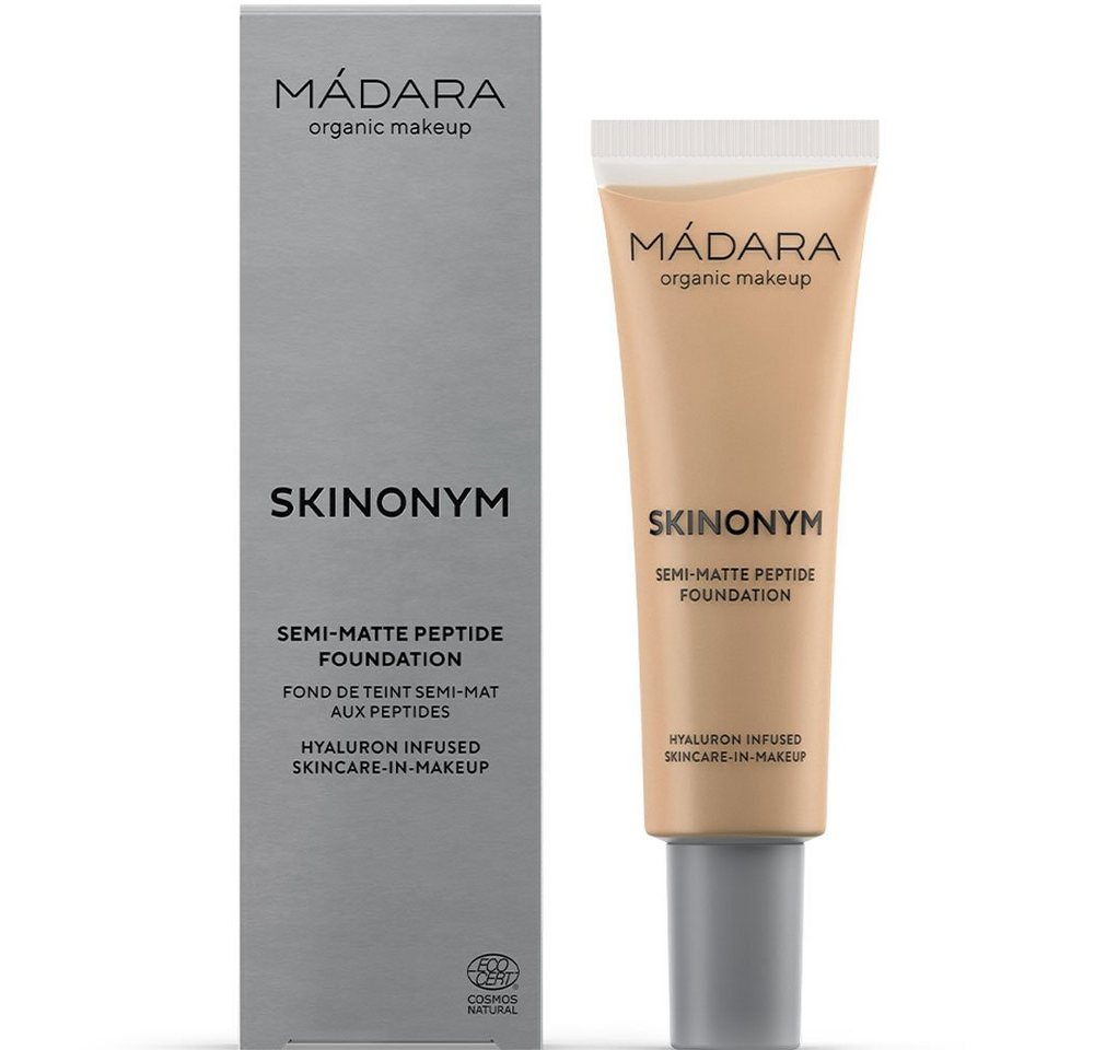 Madara Foundation SKINONYM Semi-Matte Peptide SAND, 30 ml von Madara