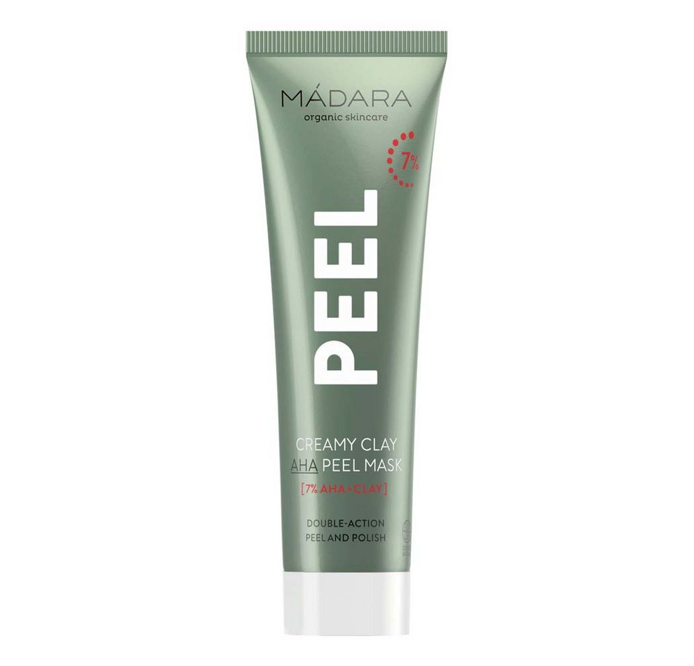 Madara Gesichtspeeling PEEL - Cremige AHA-Peelingmaske mit Tonerde 60ml von Madara
