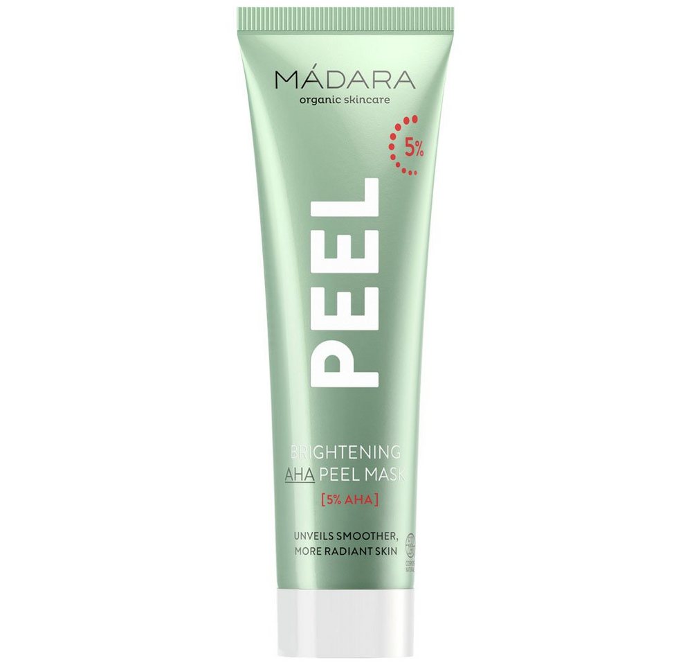 Madara Gesichtspflege Aufhellende AHA Peel Maske, 60 ml von Madara
