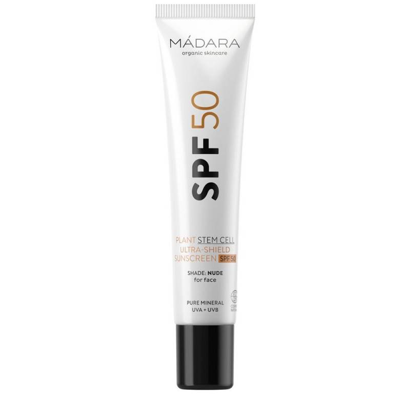 Madara Gesichtspflege Plant Stem Cell Ultra-Shield Gesichtssonnenschutz LSF, 40 ml von Madara