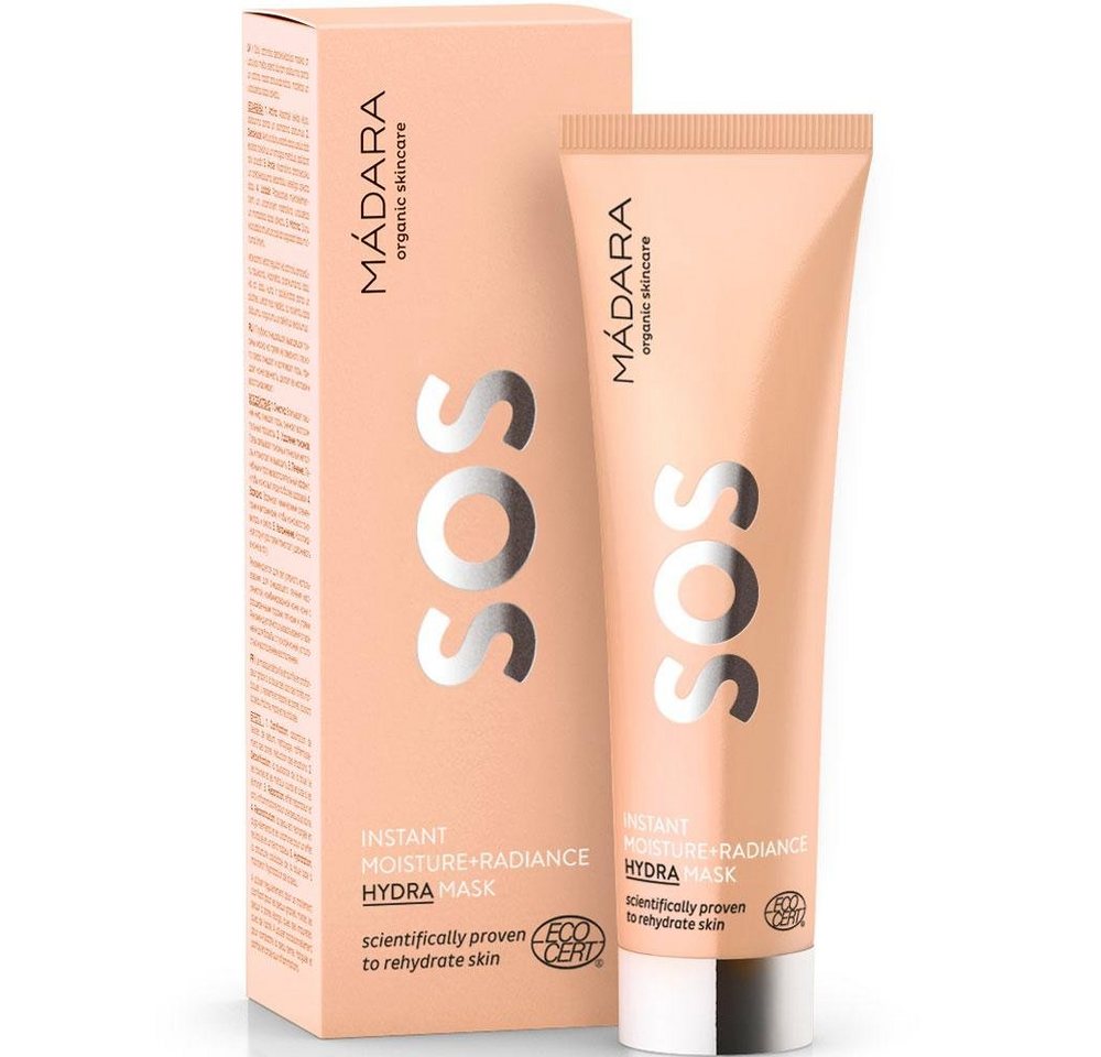 Madara Gesichtspflege SOS HYDRA Moisture Radiance Maske, 60 ml von Madara