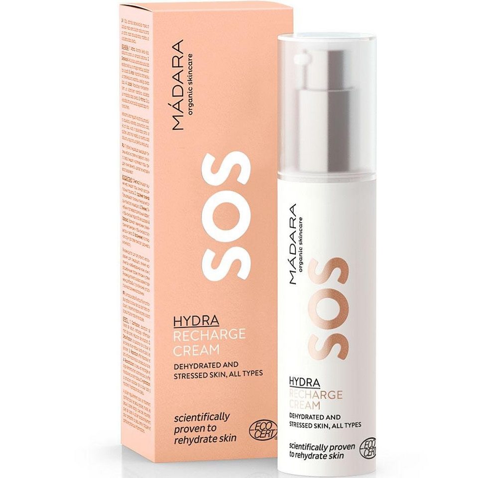 Madara Gesichtspflege SOS HYDRA Recharge Creme, 50 ml von Madara